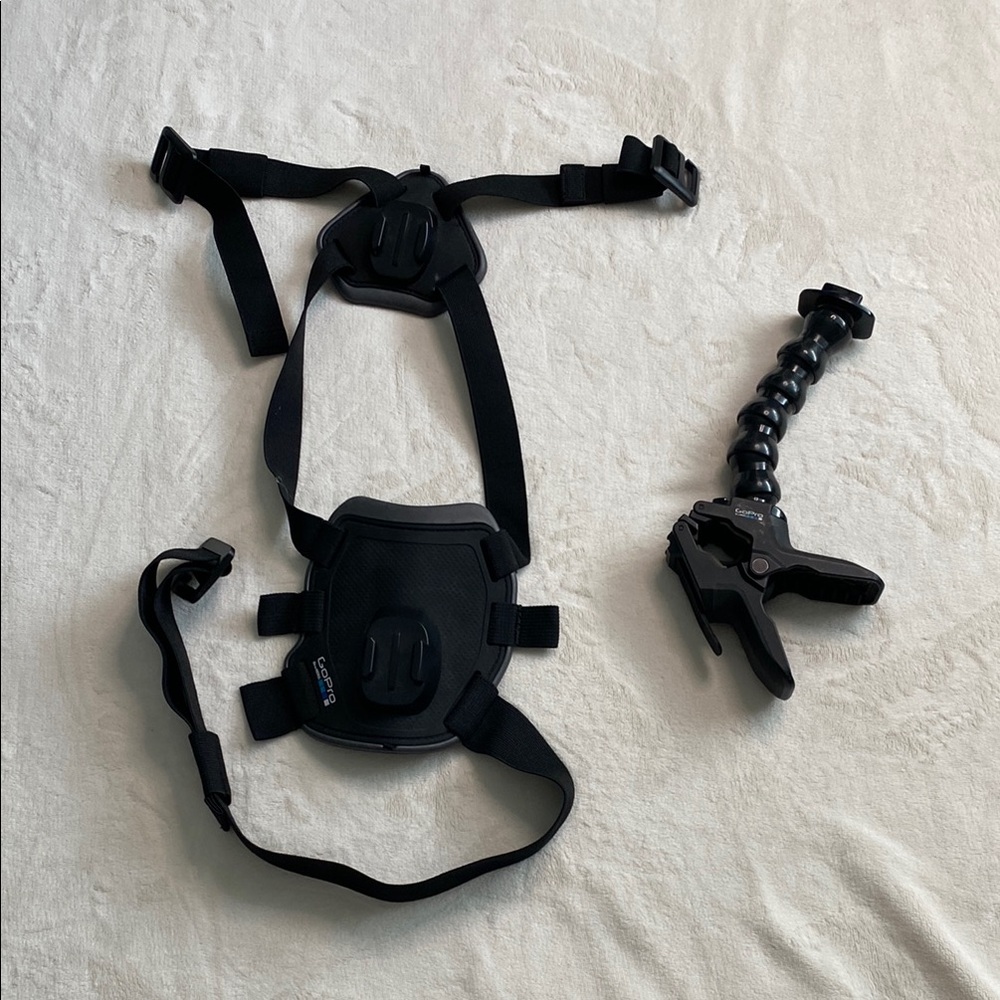 GoPro Fetch Dog Harness and Jaws Flex Clamp Mount